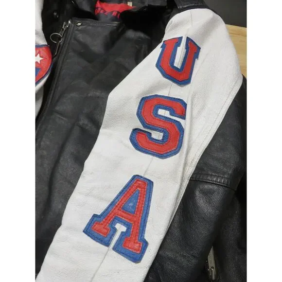 Vintage Black and White Bomber Jacket - Picture 16 of 16